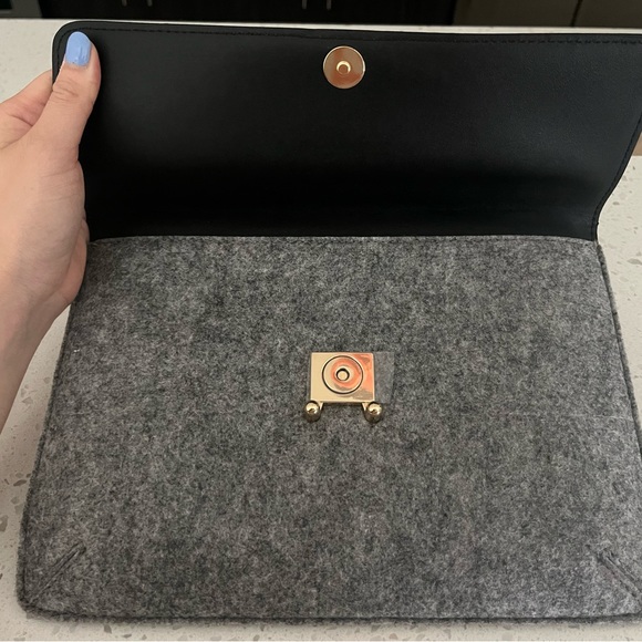 Mango black/gray Clutch - Picture 2 of 4